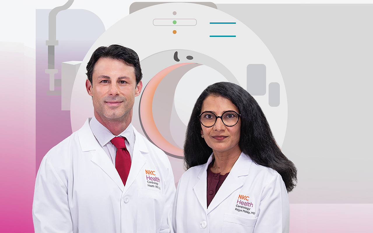 Dr. Wilt and Dr. Malay of NKC Health Heart Care