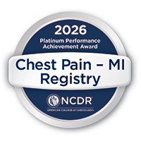 Chest Pain - MI Registry emblem