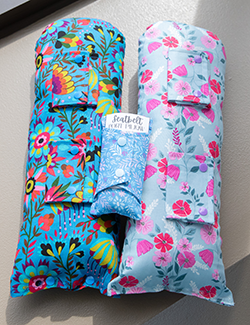 Seatbelt pillows 